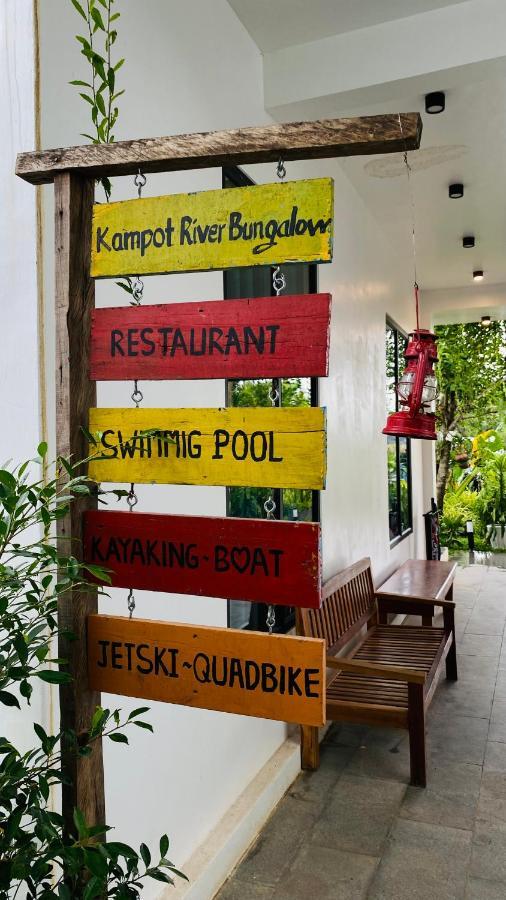 فندق Kampot River Bungalow By Mama المظهر الخارجي الصورة
